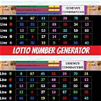 number lottery generator